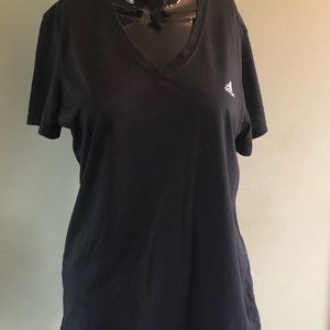 Adidas v-neck short sleeve tee.